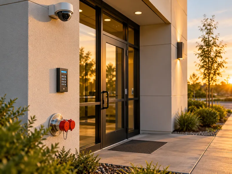 Commercial property protection - building security features